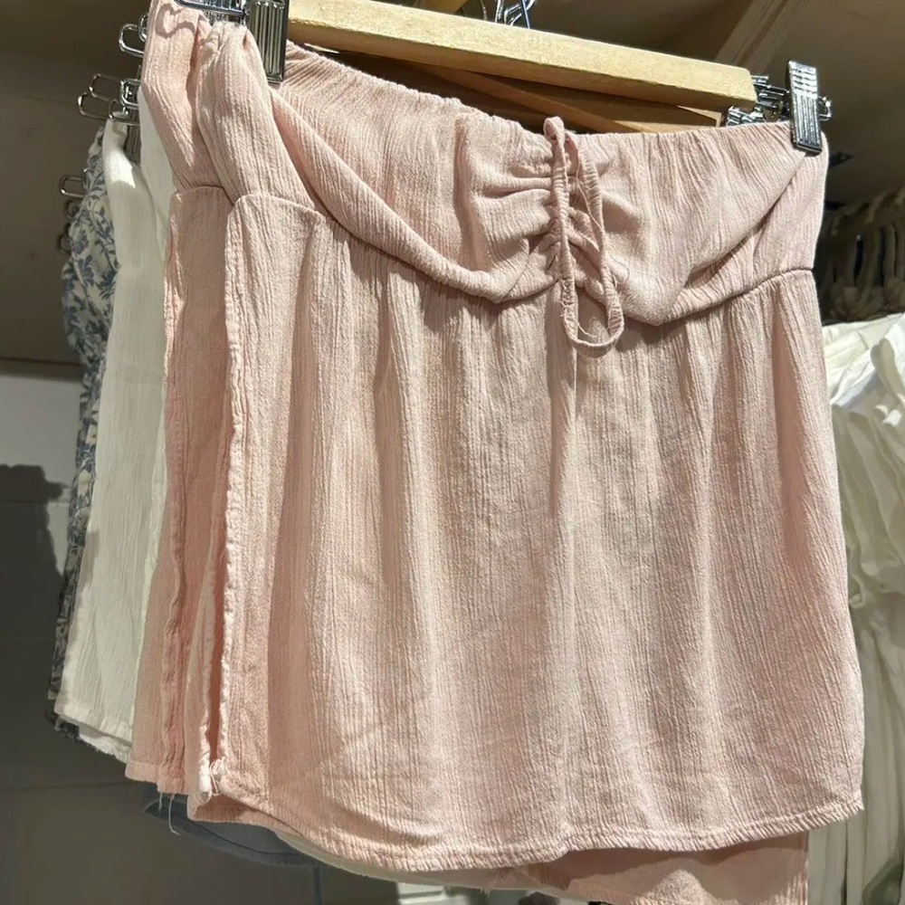 Brandy Melville europe exclusive tie tube top